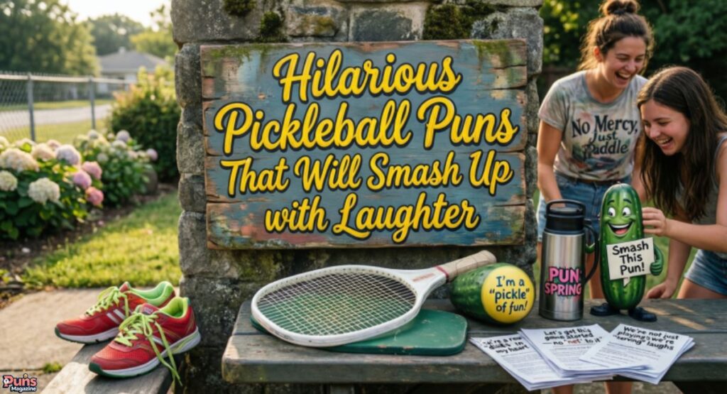 Hilarious Pickleball Puns That Will Smash Up with Laughter