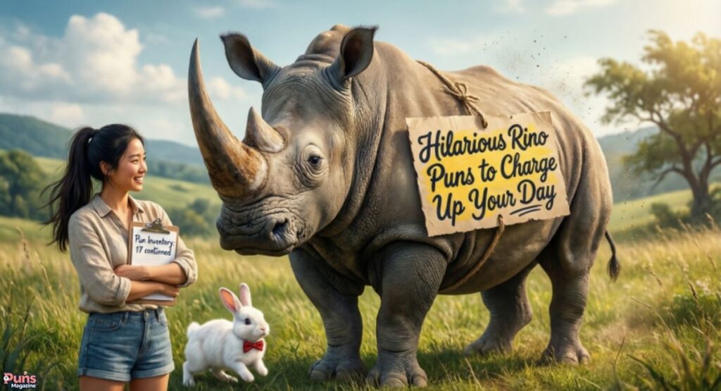 Hilarious Rhino Puns to Charge Up Your Day