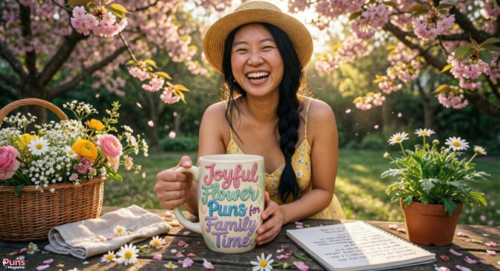 Joyful Flower Puns for Family Time