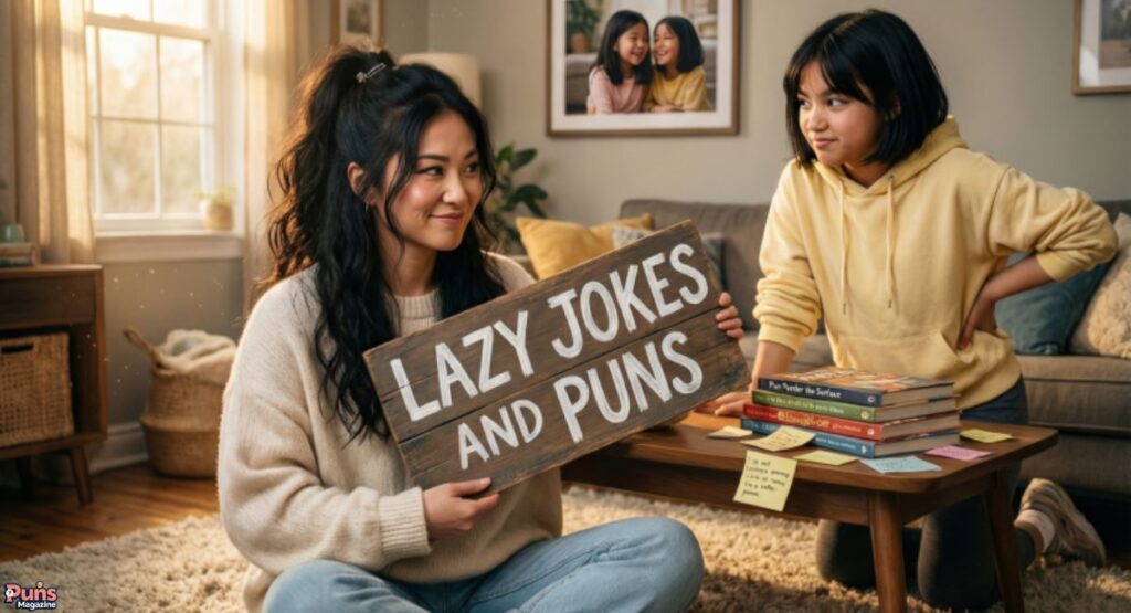 Lazy Jokes and Puns