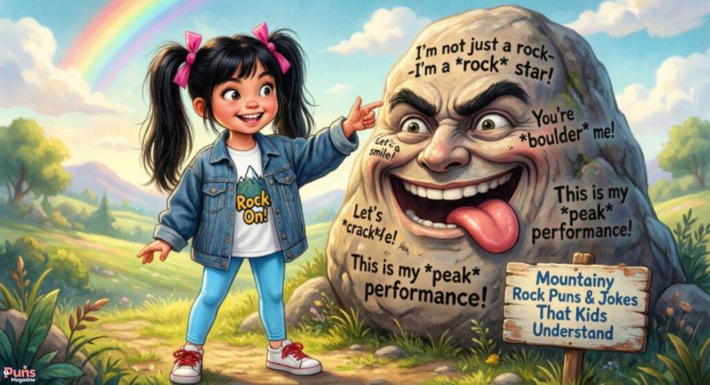 Mountainy Rock Puns & Jokes That Kids Understand