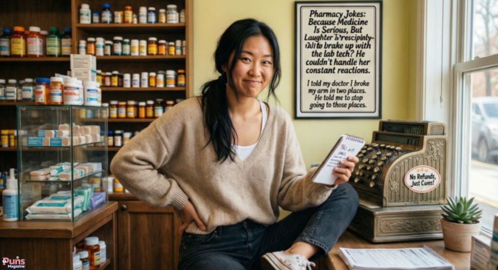 Pharmacy Jokes and Puns for Adults