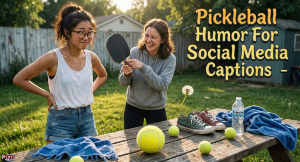 Pickleball Humor For Social Media Captions