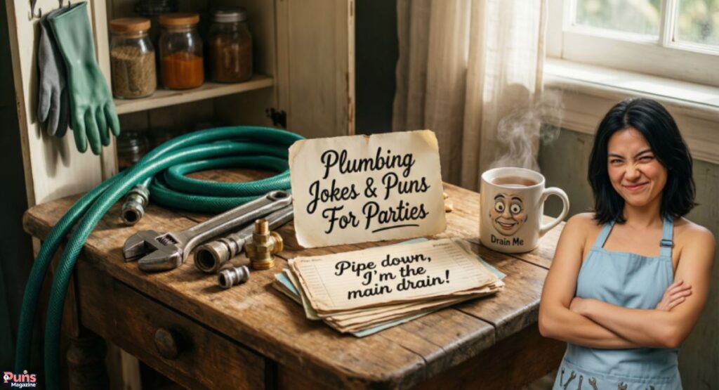 Plumbing Jokes & Puns For Parties