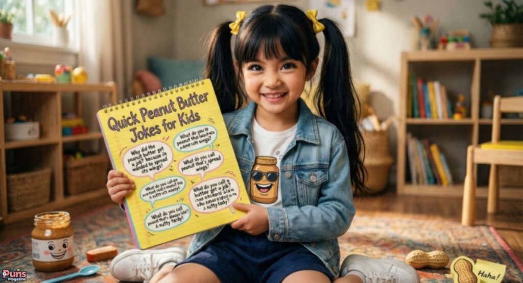 Quick Peanut Butter Jokes for Kids