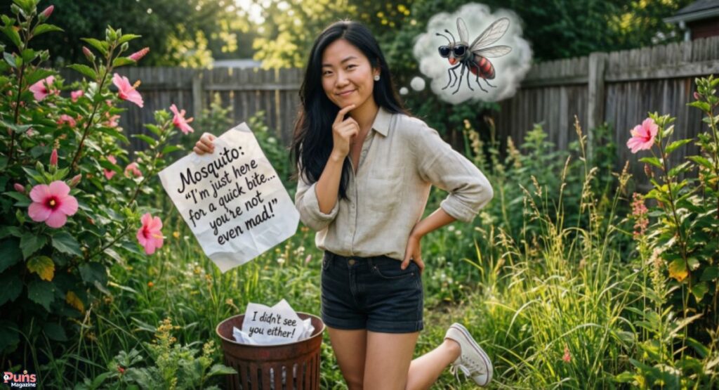 Relatable mosquito memes in words