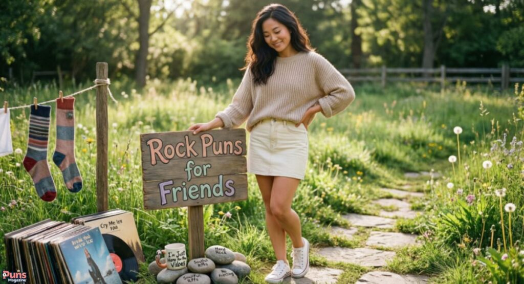 Rock puns for friends