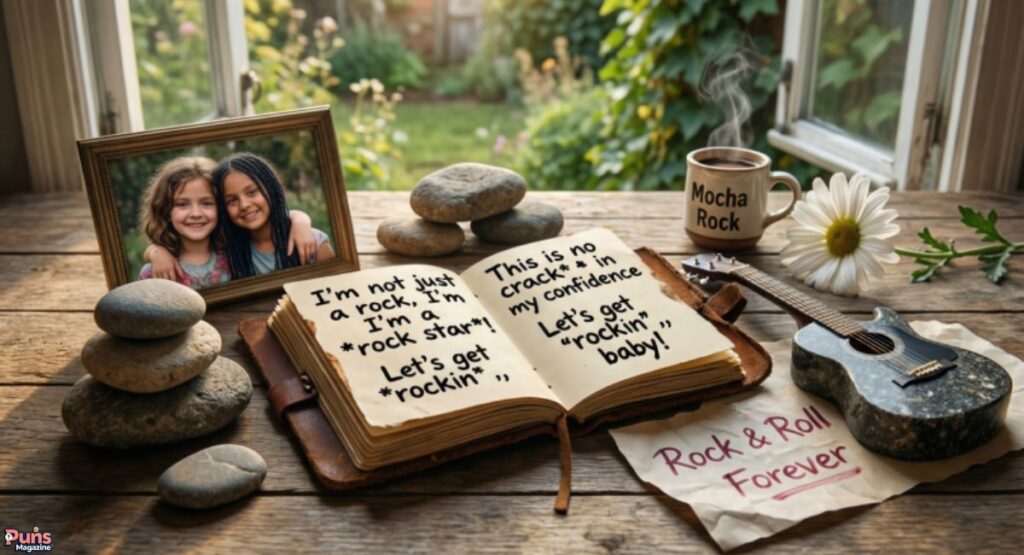 Short Rock Puns and Jokes That Still Rock