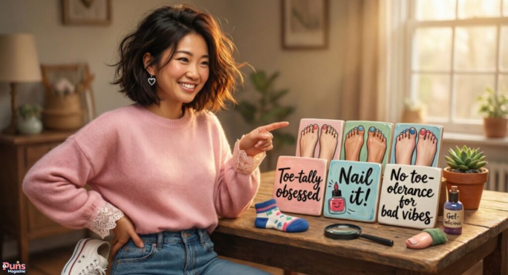 Short Toe & Nail Puns That Are Pure Laughs!