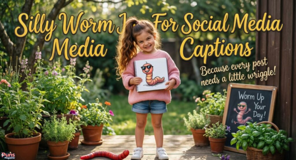 Silly Worm Jokes For Social Media Captions