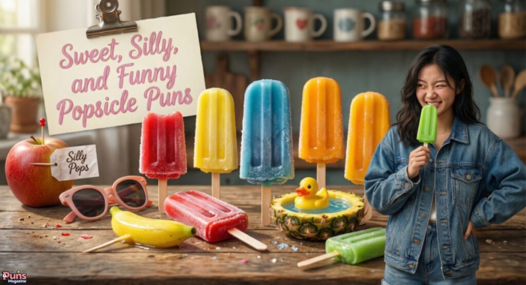 Sweet, Silly, and Funny Popsicle Puns