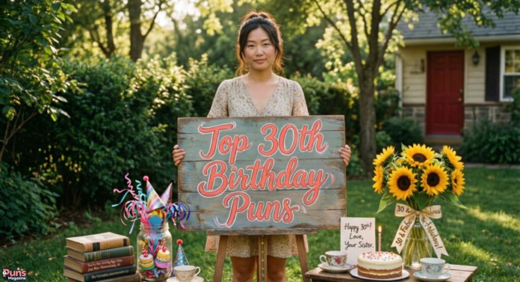 Top 30th Birthday Puns