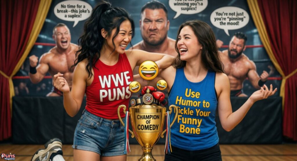 Witty WWE Puns Use Humor to Tickle Your Funny Bone