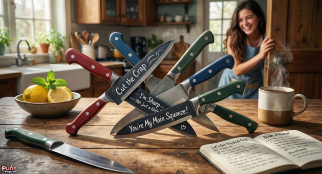 1. Funny Knife Puns