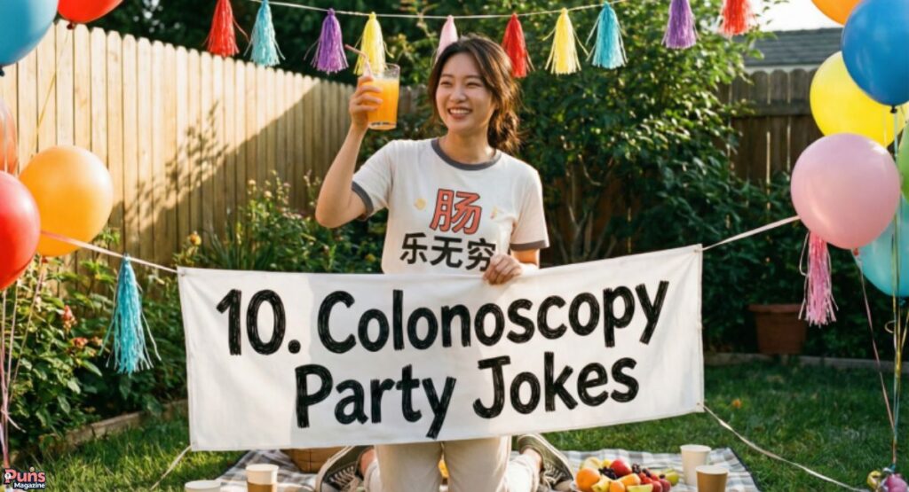 10. Colonoscopy Party Jokes