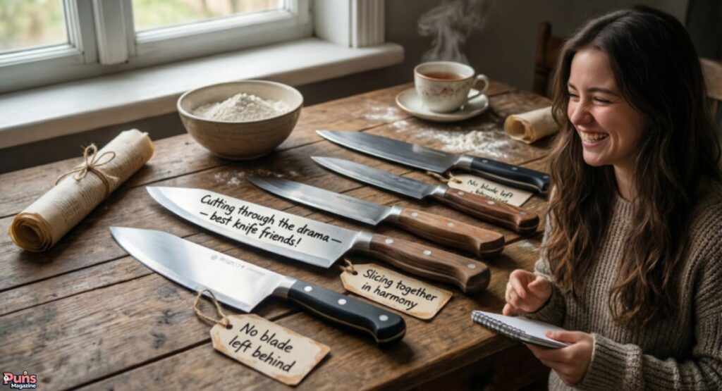 10. Knife Friendship Puns