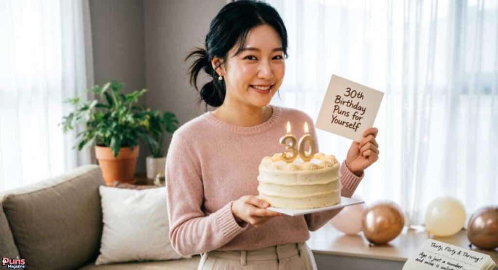 30th Birthday Puns for Yourself