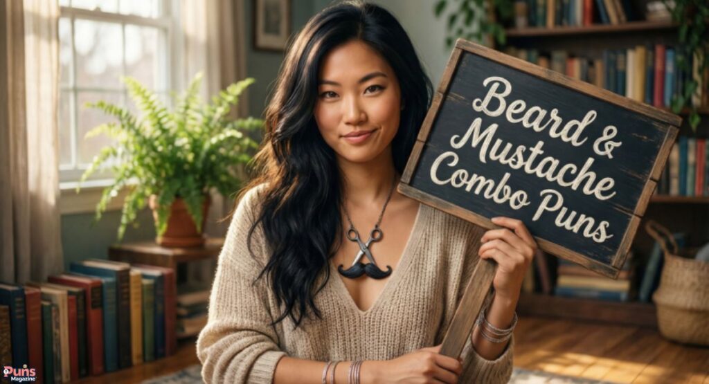 5. Beard and Mustache Combo Puns