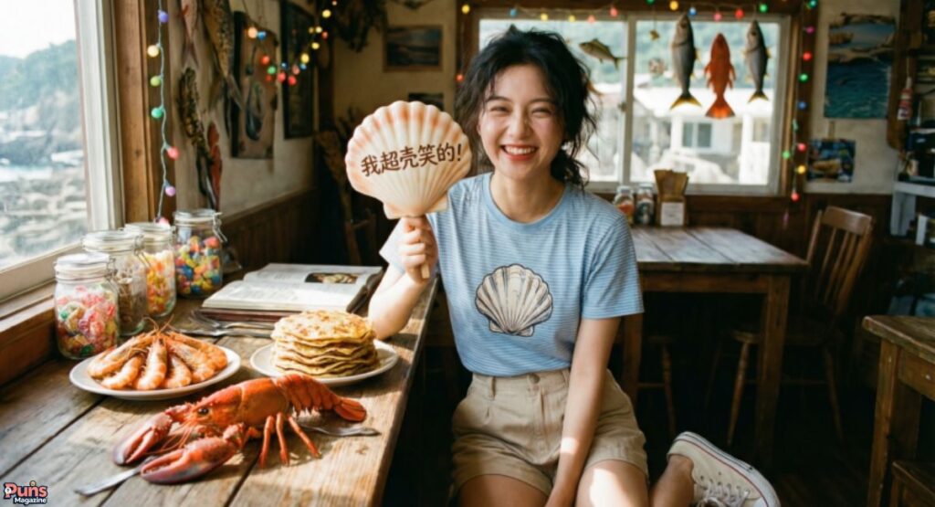 6. Foodie Shell Puns