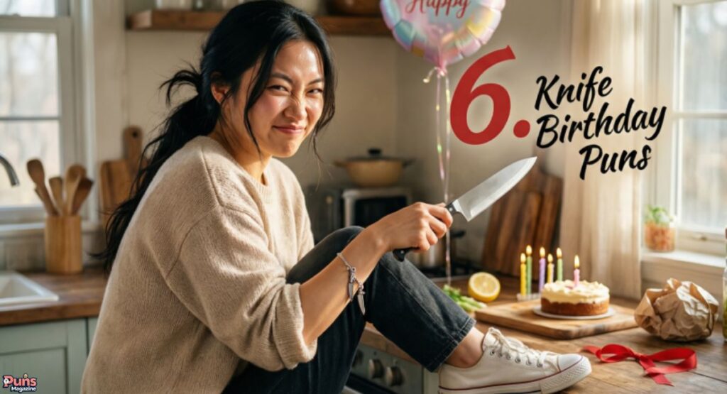 6. Knife Birthday Puns