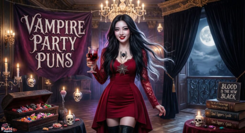 6. Vampire Party Puns