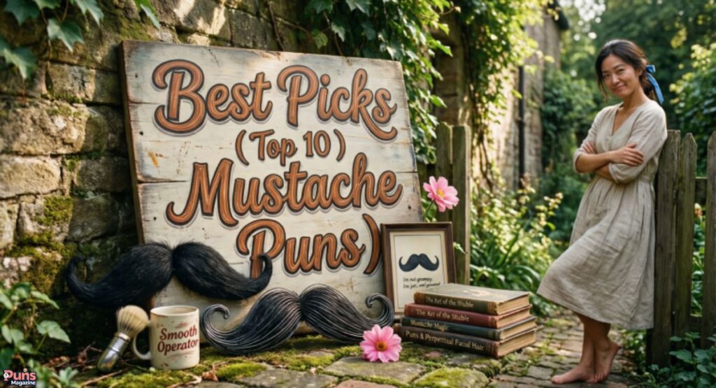 Best Picks (Top 10 Mustache Puns)
