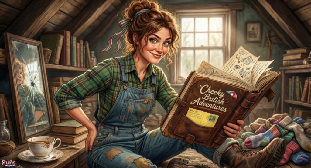 Cheeky British Adventures with a Comic Edge