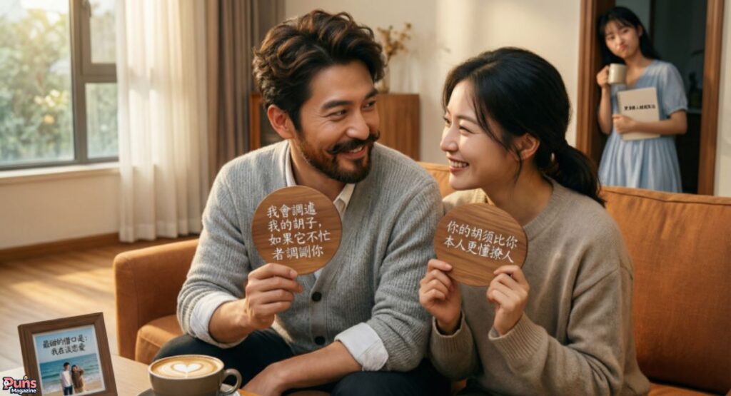 Flirty Mustache & Beard Jokes For Couples