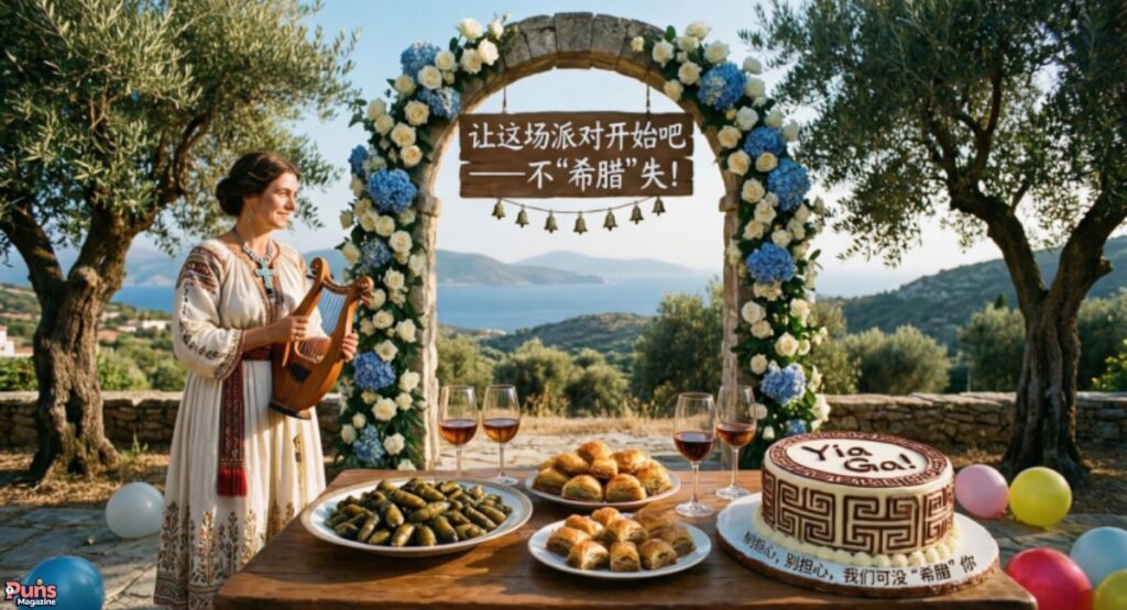 Greek Wedding & Family Puns