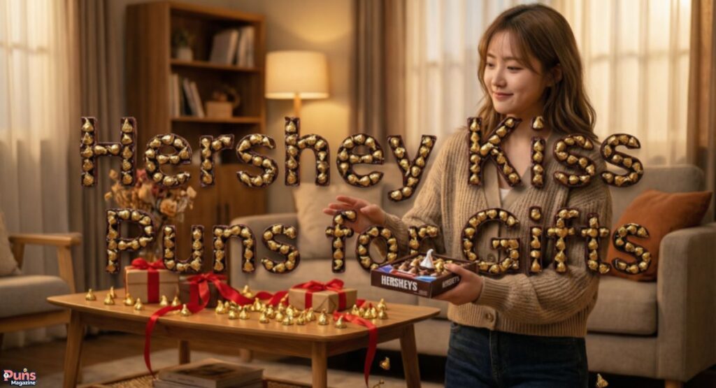 Hershey Kiss Puns for Gifts