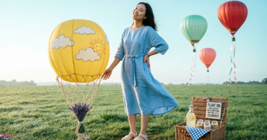 Hot Air Balloon Wedding Puns