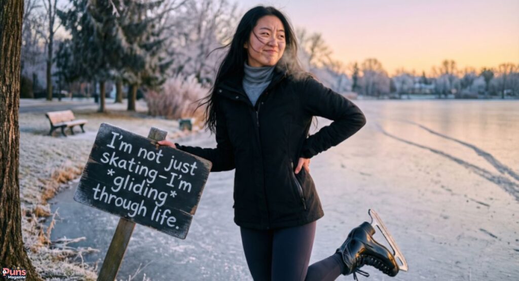 Ice Skating Instagram Caption Puns