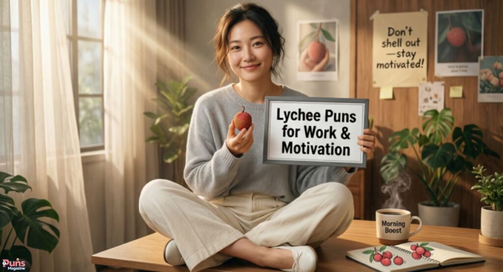 Lychee Puns for Work & Motivation