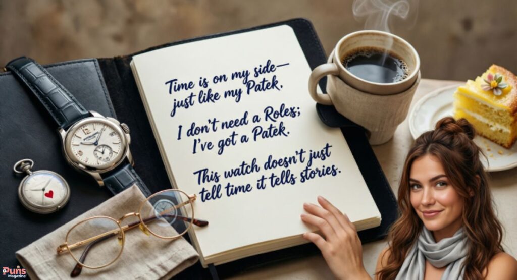 Patek Philippe jokes & Watch Puns for Instagram Lovers
