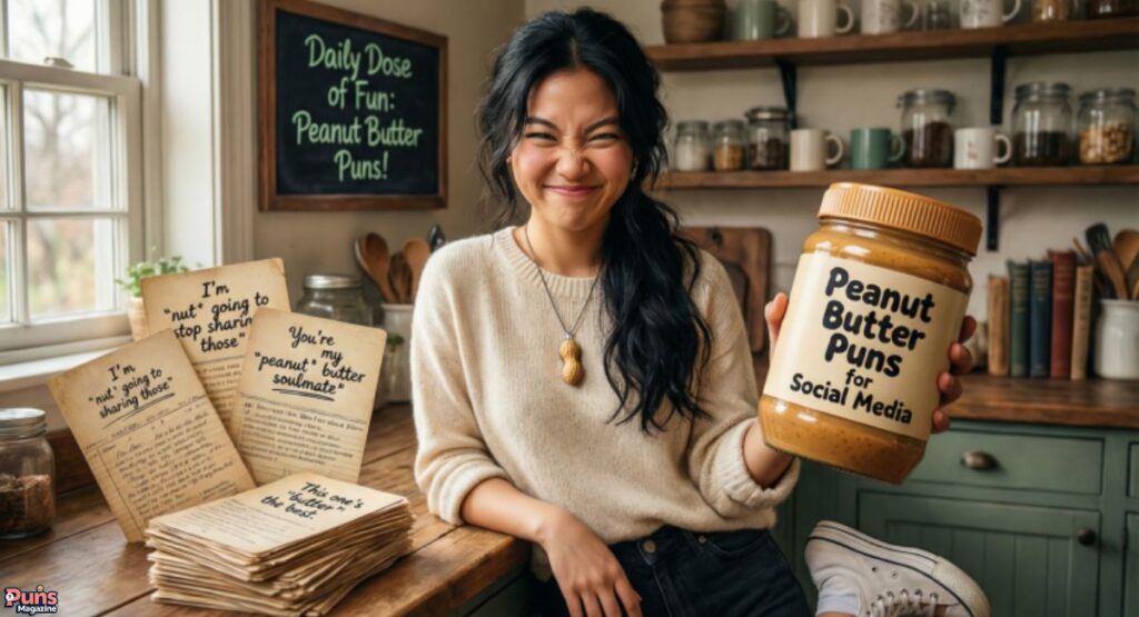 Peanut Butter Puns for Social Media