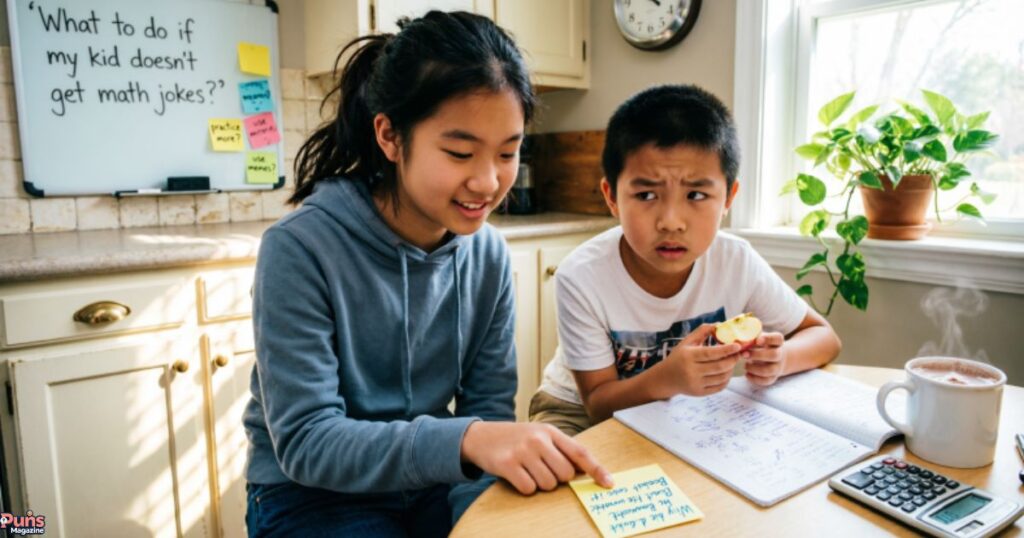 What to do if my kid doesn't get math jokes?
